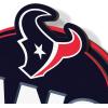 YouTheFan NFL 3D Street Sign, precision-crafted, ready-to-hang wall art, officially licensed and stylish addition for the ultimate team fan(Houston Texans)