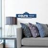 YouTheFan NFL 3D Street Sign, precision-crafted, ready-to-hang wall art, officially licensed and stylish addition for the ultimate team fan(Indianapolis Colts)