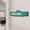YouTheFan NFL 3D Street Sign, precision-crafted, ready-to-hang wall art, officially licensed and stylish addition for the ultimate team fan(Jacksonville Jaguars)