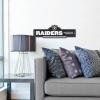 YouTheFan NFL 3D Street Sign, precision-crafted, ready-to-hang wall art, officially licensed and stylish addition for the ultimate team fan(Las Vegas Raiders)