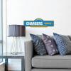 YouTheFan NFL 3D Street Sign, precision-crafted, ready-to-hang wall art, officially licensed and stylish addition for the ultimate team fan(Los Angeles Chargers)