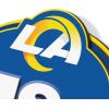 YouTheFan NFL 3D Street Sign, precision-crafted, ready-to-hang wall art, officially licensed and stylish addition for the ultimate team fan(Los Angeles Rams)