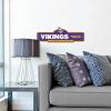 YouTheFan NFL 3D Street Sign, precision-crafted, ready-to-hang wall art, officially licensed and stylish addition for the ultimate team fan(Minnesota Vikings)