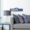YouTheFan NFL 3D Street Sign, precision-crafted, ready-to-hang wall art, officially licensed and stylish addition for the ultimate team fan(New York Giants)