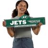 YouTheFan NFL 3D Street Sign, precision-crafted, ready-to-hang wall art, officially licensed and stylish addition for the ultimate team fan(New York Jets)