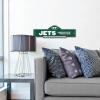 YouTheFan NFL 3D Street Sign, precision-crafted, ready-to-hang wall art, officially licensed and stylish addition for the ultimate team fan(New York Jets)