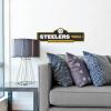 YouTheFan NFL 3D Street Sign, precision-crafted, ready-to-hang wall art, officially licensed and stylish addition for the ultimate team fan(Pittsburgh Steelers)