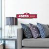 YouTheFan NFL 3D Street Sign, precision-crafted, ready-to-hang wall art, officially licensed and stylish addition for the ultimate team fan(San Francisco 49ers)