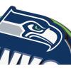 YouTheFan NFL 3D Street Sign, precision-crafted, ready-to-hang wall art, officially licensed and stylish addition for the ultimate team fan(Seattle Seahawks)