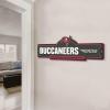 YouTheFan NFL 3D Street Sign, precision-crafted, ready-to-hang wall art, officially licensed and stylish addition for the ultimate team fan(Tampa Bay Buccaneers)