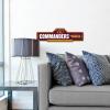YouTheFan NFL 3D Street Sign, precision-crafted, ready-to-hang wall art, officially licensed and stylish addition for the ultimate team fan(Washington Commanders)