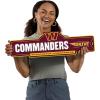 YouTheFan NFL 3D Street Sign, precision-crafted, ready-to-hang wall art, officially licensed and stylish addition for the ultimate team fan(Washington Commanders)