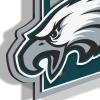 YouTheFan NFL 3D Wall Pennant, precision-crafted, unique shape made of multiple layers, ready-to-hang, officially licensed and stylish addition for ultimate team fan(Philadelphia Eagles)