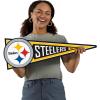 YouTheFan NFL 3D Wall Pennant, precision-crafted, unique shape made of multiple layers, ready-to-hang, officially licensed and stylish addition for ultimate team fan(Pittsburgh Steelers)
