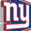 YouTheFan NFL 3D Wall Pennant, precision-crafted, unique shape made of multiple layers, ready-to-hang, officially licensed and stylish addition for ultimate team fan(New York Giants)