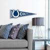 YouTheFan NFL 3D Wall Pennant, precision-crafted, unique shape made of multiple layers, ready-to-hang, officially licensed and stylish addition for ultimate team fan(Indianapolis Colts)