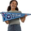 YouTheFan NFL 3D Wall Pennant, precision-crafted, unique shape made of multiple layers, ready-to-hang, officially licensed and stylish addition for ultimate team fan(Tennessee Titans)