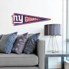 YouTheFan NFL 3D Wall Pennant, precision-crafted, unique shape made of multiple layers, ready-to-hang, officially licensed and stylish addition for ultimate team fan(New York Giants)