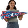 YouTheFan NFL 3D Wall Pennant, precision-crafted, unique shape made of multiple layers, ready-to-hang, officially licensed and stylish addition for ultimate team fan(Buffalo Bills)