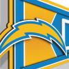YouTheFan NFL 3D Wall Pennant, precision-crafted, unique shape made of multiple layers, ready-to-hang, officially licensed and stylish addition for ultimate team fan(Los Angeles Chargers)
