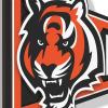 YouTheFan NFL 3D Wall Pennant, precision-crafted, unique shape made of multiple layers, ready-to-hang, officially licensed and stylish addition for ultimate team fan(Cincinnati Bengals)