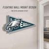 YouTheFan NFL 3D Wall Pennant, precision-crafted, unique shape made of multiple layers, ready-to-hang, officially licensed and stylish addition for ultimate team fan(Philadelphia Eagles)