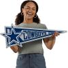 YouTheFan NFL 3D Wall Pennant, precision-crafted, unique shape made of multiple layers, ready-to-hang, officially licensed and stylish addition for ultimate team fan(Dallas Cowboys)