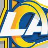 YouTheFan NFL 3D Wall Pennant, precision-crafted, unique shape made of multiple layers, ready-to-hang, officially licensed and stylish addition for ultimate team fan(Los Angeles Rams)