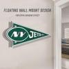 YouTheFan NFL 3D Wall Pennant, precision-crafted, unique shape made of multiple layers, ready-to-hang, officially licensed and stylish addition for ultimate team fan(New York Jets)