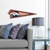 YouTheFan NFL 3D Wall Pennant, precision-crafted, unique shape made of multiple layers, ready-to-hang, officially licensed and stylish addition for ultimate team fan(Denver Broncos)