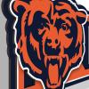 YouTheFan NFL 3D Wall Pennant, precision-crafted, unique shape made of multiple layers, ready-to-hang, officially licensed and stylish addition for ultimate team fan(Chicago Bears)