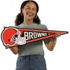YouTheFan NFL 3D Wall Pennant, precision-crafted, unique shape made of multiple layers, ready-to-hang, officially licensed and stylish addition for ultimate team fan(Cleveland Browns)