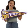 YouTheFan NFL 3D Wall Pennant, precision-crafted, unique shape made of multiple layers, ready-to-hang, officially licensed and stylish addition for ultimate team fan(Minnesota Vikings)