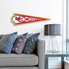 YouTheFan NFL 3D Wall Pennant, precision-crafted, unique shape made of multiple layers, ready-to-hang, officially licensed and stylish addition for ultimate team fan(Kansas City Chiefs)