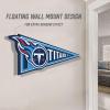 YouTheFan NFL 3D Wall Pennant, precision-crafted, unique shape made of multiple layers, ready-to-hang, officially licensed and stylish addition for ultimate team fan(Tennessee Titans)
