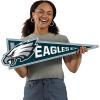 YouTheFan NFL 3D Wall Pennant, precision-crafted, unique shape made of multiple layers, ready-to-hang, officially licensed and stylish addition for ultimate team fan(Philadelphia Eagles)