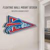 YouTheFan NFL 3D Wall Pennant, precision-crafted, unique shape made of multiple layers, ready-to-hang, officially licensed and stylish addition for ultimate team fan(Buffalo Bills)