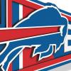 YouTheFan NFL 3D Wall Pennant, precision-crafted, unique shape made of multiple layers, ready-to-hang, officially licensed and stylish addition for ultimate team fan(Buffalo Bills)