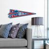 YouTheFan NFL 3D Wall Pennant, precision-crafted, unique shape made of multiple layers, ready-to-hang, officially licensed and stylish addition for ultimate team fan(Buffalo Bills)