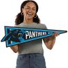 YouTheFan NFL 3D Wall Pennant, precision-crafted, unique shape made of multiple layers, ready-to-hang, officially licensed and stylish addition for ultimate team fan(Carolina Panthers)