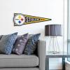 YouTheFan NFL 3D Wall Pennant, precision-crafted, unique shape made of multiple layers, ready-to-hang, officially licensed and stylish addition for ultimate team fan(Pittsburgh Steelers)