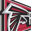 YouTheFan NFL 3D Wall Pennant, precision-crafted, unique shape made of multiple layers, ready-to-hang, officially licensed and stylish addition for ultimate team fan(Atlanta Falcons)
