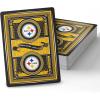 YouTheFan NFL Officially-Licensed Playing Cards – Original Artwork on All face Cards and Jokers – Team’s Official Colors – Quality Linen Texture – Designed in The USA(Pittsburgh Steelers)