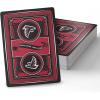 YouTheFan NFL Officially-Licensed Playing Cards – Original Artwork on All face Cards and Jokers – Team’s Official Colors – Quality Linen Texture – Designed in The USA(Atlanta Falcons)