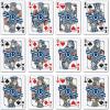 YouTheFan NFL Officially-Licensed Playing Cards – Original Artwork on All face Cards and Jokers – Team’s Official Colors – Quality Linen Texture – Designed in The USA(Indianapolis Colts)
