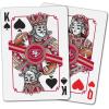 YouTheFan NFL Officially-Licensed Playing Cards – Original Artwork on All face Cards and Jokers – Team’s Official Colors – Quality Linen Texture – Designed in The USA(San Francisco 49ers)