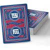 YouTheFan NFL Officially-Licensed Playing Cards – Original Artwork on All face Cards and Jokers – Team’s Official Colors – Quality Linen Texture – Designed in The USA(New York Giants)