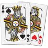 YouTheFan NFL Officially-Licensed Playing Cards – Original Artwork on All face Cards and Jokers – Team’s Official Colors – Quality Linen Texture – Designed in The USA(Pittsburgh Steelers)