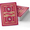 YouTheFan NFL Officially-Licensed Playing Cards – Original Artwork on All face Cards and Jokers – Team’s Official Colors – Quality Linen Texture – Designed in The USA(San Francisco 49ers)