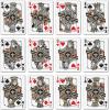 YouTheFan NFL Officially-Licensed Playing Cards – Original Artwork on All face Cards and Jokers – Team’s Official Colors – Quality Linen Texture – Designed in The USA(New Orleans Saints)